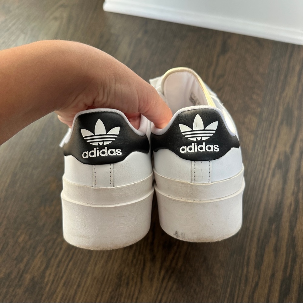 Adidas Women’s Superstar Bonega Platform Sneakers - Picture 4 of 12